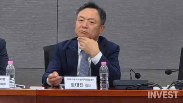 정대진 한국자동차모빌리티산업협회 회장 (사진 = 황환열 기자)